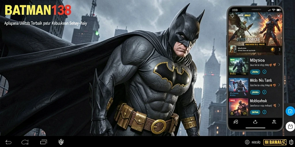 Tampilan antarmuka pengguna BATMAN138 yang intuitif dan fungsional.