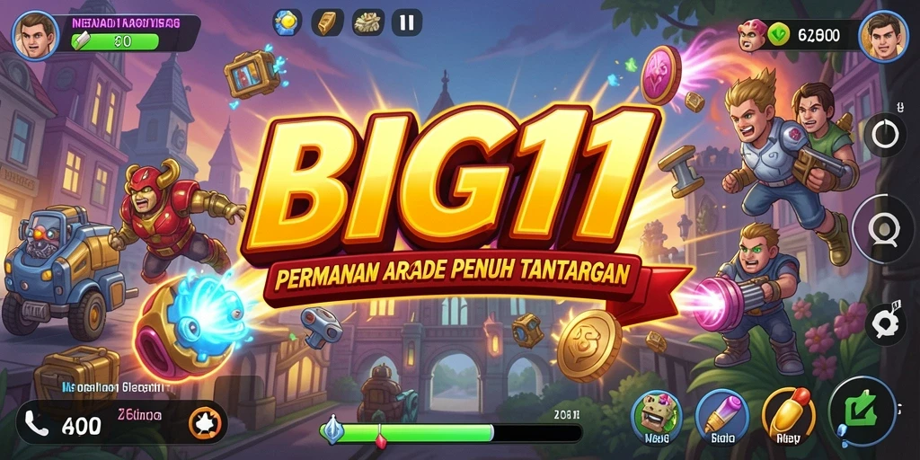 Tampilan gameplay menarik dari BIG11 yang penuh aksi dan tantangan.