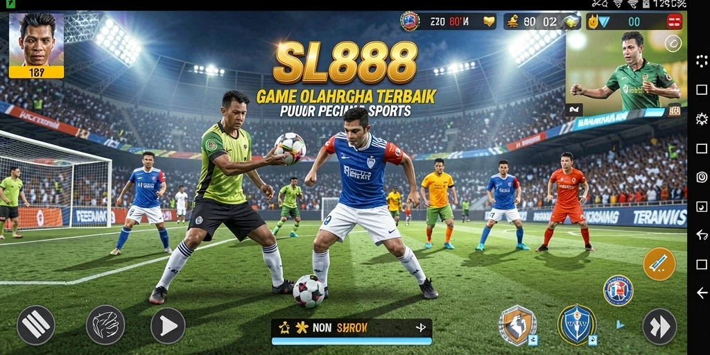 Tampilan menarik dari gameplay SL888 yang penuh aksi olahraga.