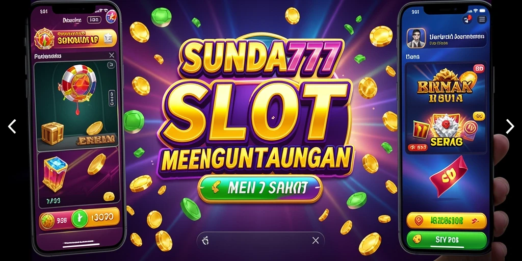 Tampilan gameplay menawan dari SUNDA777 dengan berbagai tema slot.