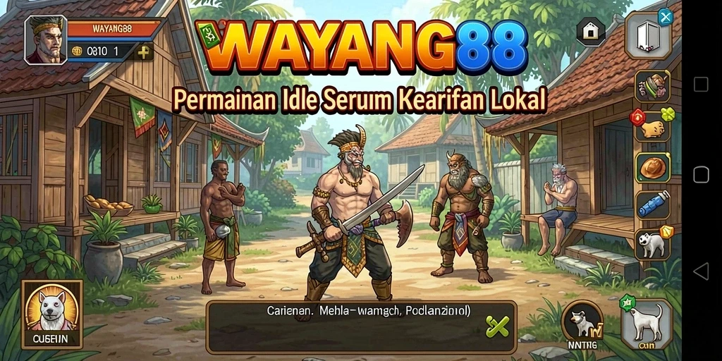 Gameplay menarik WAYANG88 yang menggambarkan kearifan lokal.